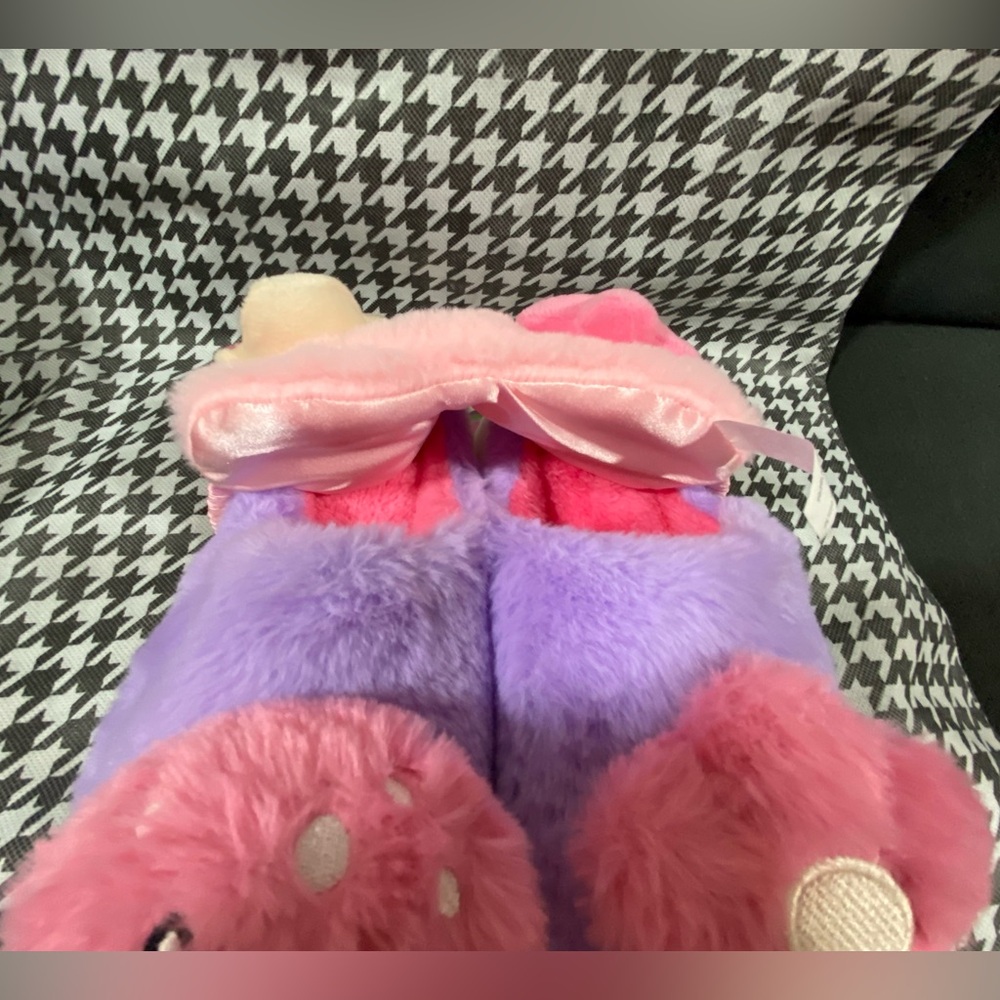 ⭐️New Fluffy Cloud Good Day Slippers & Eye Mask Set M/L - Picture 11 of 12